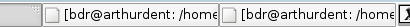 La barra de tareas de GNOME con montones de ventanas