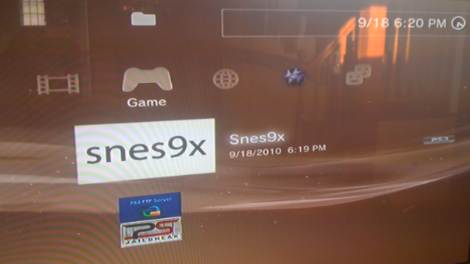 Emulador de SNES en PS3