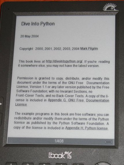 HTML modo 2 libro electrónico Hanlin v3