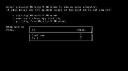 Instalador de Windows 1.01