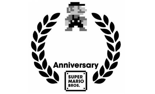 Logo del 25 aniversario de Super Mario Bros