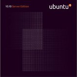Portada del CD de la versión de servidor de Ubuntu 10.10 Maverick Meerkat